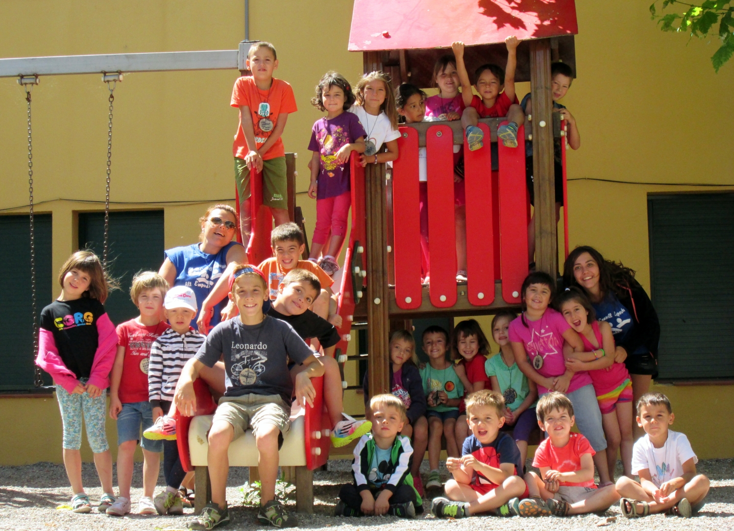 Vint-i-dos nens i nenes han participat aquest mes de juliol al Casal d'Estiu de Borrassà.